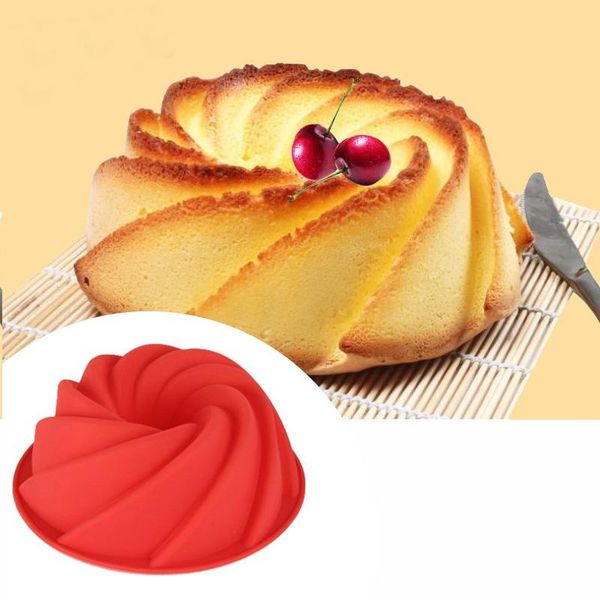 baking moulds 3d big swirl shape silicone butter cake mould for fondant dish bakeware mold pan tools
baking moulds 3d big swirl shape silicone butter cake mould for fondant dish bakeware mold pan tools