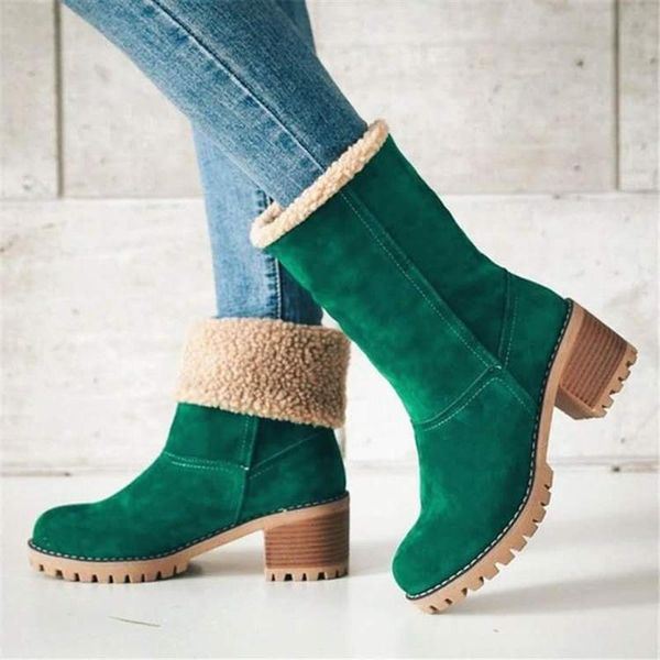 boots women's winter outdoor square heel fashion plush warm thickened high-heeled size 36-43 comfortable soft, Black
boots women's winter outdoor square heel fashion plush warm thickened high-heeled size 36-43 comfortable soft, Black