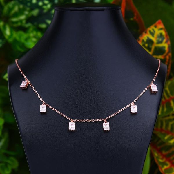 fashion romantic charm pendant necklace chain jewelry for women girl bridal wedding full shiny cz 2021 gift necklaces, Silver
fashion romantic charm pendant necklace chain jewelry for women girl bridal wedding full shiny cz 2021 gift necklaces, Silver