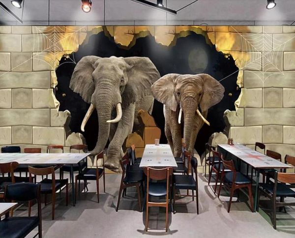 wallpapers customized 3d mural wallpaper elephant broken wall background decoration painting
wallpapers customized 3d mural wallpaper elephant broken wall background decoration painting