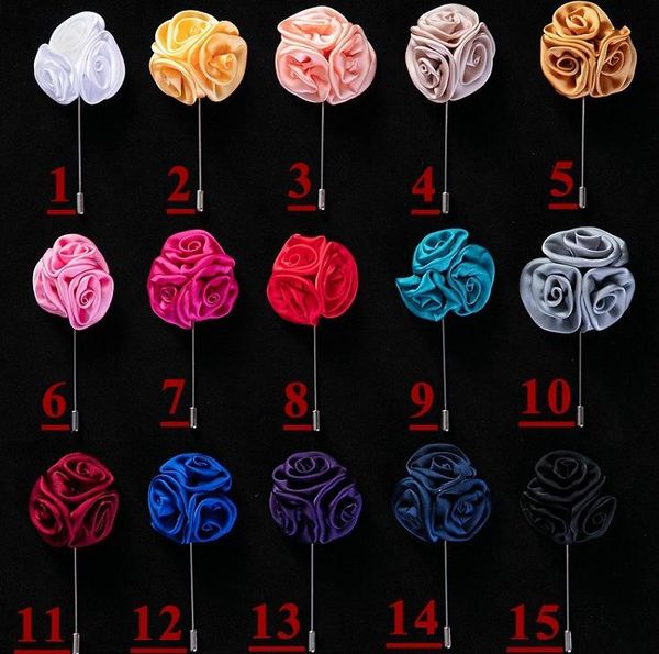 pins jewelrypins brooches 15 color classic men flower brooch pins fashion imitated silk fabric boutonniere stick lapel pin for suit drop d, Gray
pins jewelrypins brooches 15 color classic men flower brooch pins fashion imitated silk fabric boutonniere stick lapel pin for suit drop d, Gray