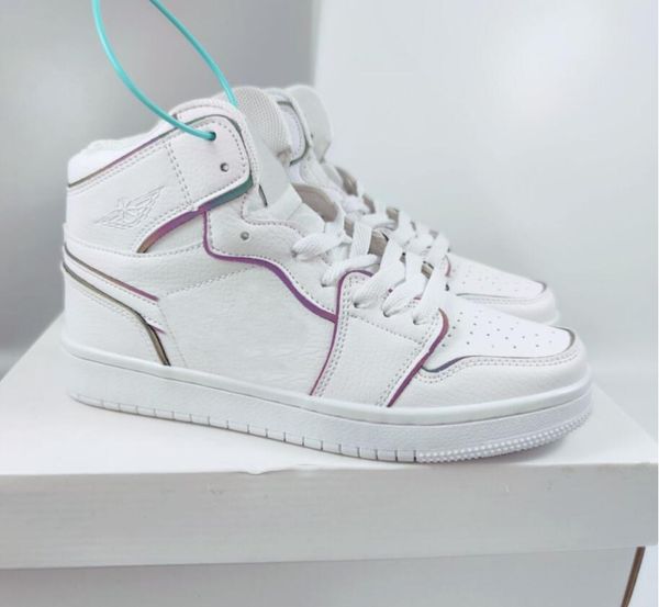 jumpman men shoes women 1 1s mid iridescent reflective white sneakers ck6587-100 dress shoe, Black
jumpman men shoes women 1 1s mid iridescent reflective white sneakers ck6587-100 dress shoe, Black