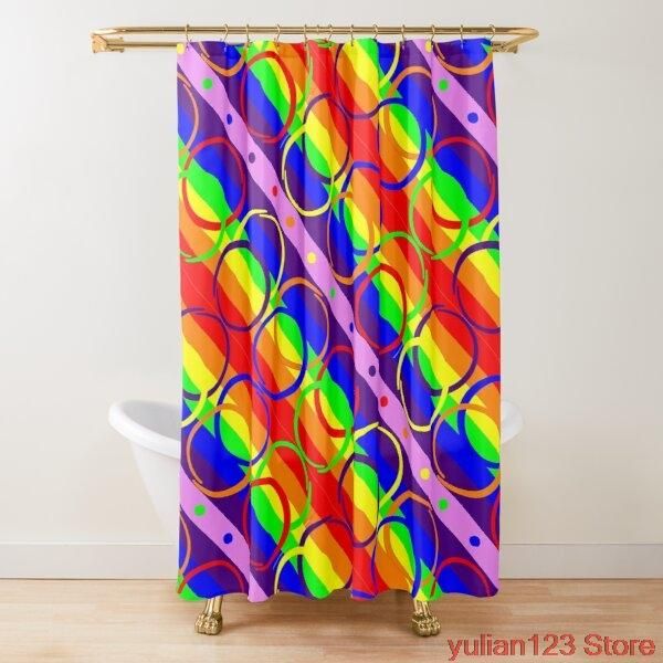 rainbow rings modern 3d printing shower curtain bath with hooks for bathroom waterproof scenery curtains
rainbow rings modern 3d printing shower curtain bath with hooks for bathroom waterproof scenery curtains