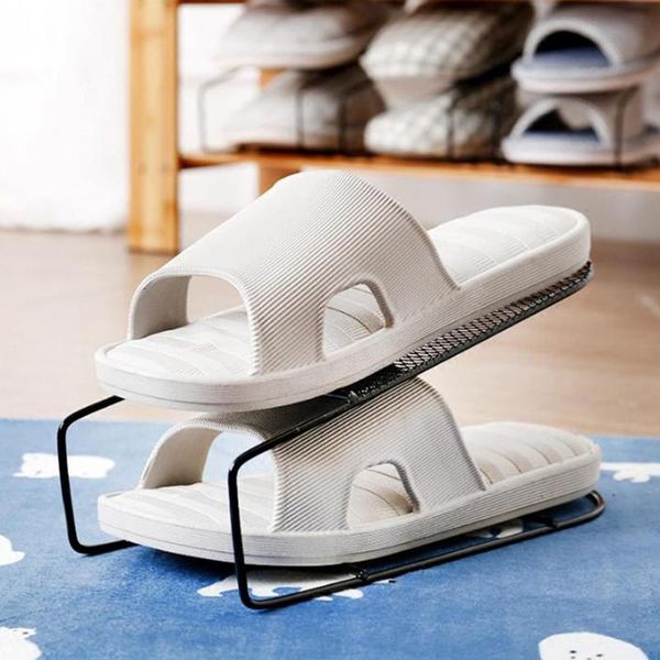clothing & wardrobe storage shoe rack iron organizer adjustablehome double layer shoes stacker space saver holder for bedroom tools
clothing & wardrobe storage shoe rack iron organizer adjustablehome double layer shoes stacker space saver holder for bedroom tools
