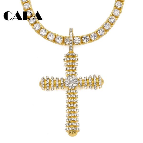 pendant necklaces cara luxury bling full rhinestone necklace cross for men hip hop fashion jewelries cagm0039, Silver
pendant necklaces cara luxury bling full rhinestone necklace cross for men hip hop fashion jewelries cagm0039, Silver