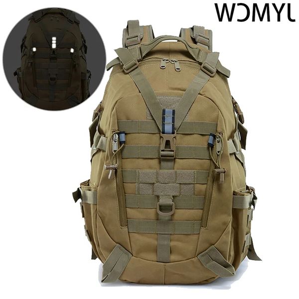 40l camping backpack, men's travel bag, tactical military mountaineering and trekking backpack
40l camping backpack, men's travel bag, tactical military mountaineering and trekking backpack