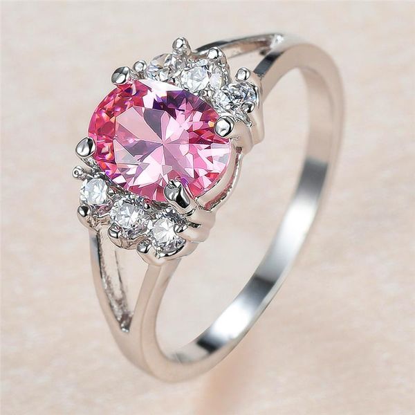elegant pink oval stone ring luxury crystal white small zircon rings for women wedding jewelry vintage hollow birthstone, Slivery;golden
elegant pink oval stone ring luxury crystal white small zircon rings for women wedding jewelry vintage hollow birthstone, Slivery;golden