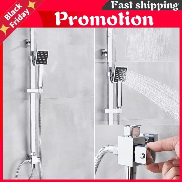chrome bath shower faucet wall mount rainfall with handheld 2-way switch bathroom mixer taps sets
chrome bath shower faucet wall mount rainfall with handheld 2-way switch bathroom mixer taps sets
