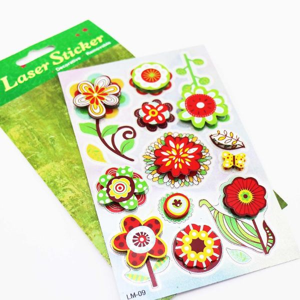 exclusive 3d laser paper stickers home decoration butterfly/flower crafts holiday scrapbooking material 4sheets/lot gift wrap
exclusive 3d laser paper stickers home decoration butterfly/flower crafts holiday scrapbooking material 4sheets/lot gift wrap