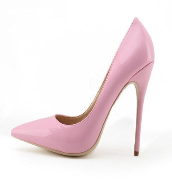 dress shoes sweet pink color woman pointed toe pumps shallow thin high heels 12cm or 10cm big size stilletos party, Black
dress shoes sweet pink color woman pointed toe pumps shallow thin high heels 12cm or 10cm big size stilletos party, Black