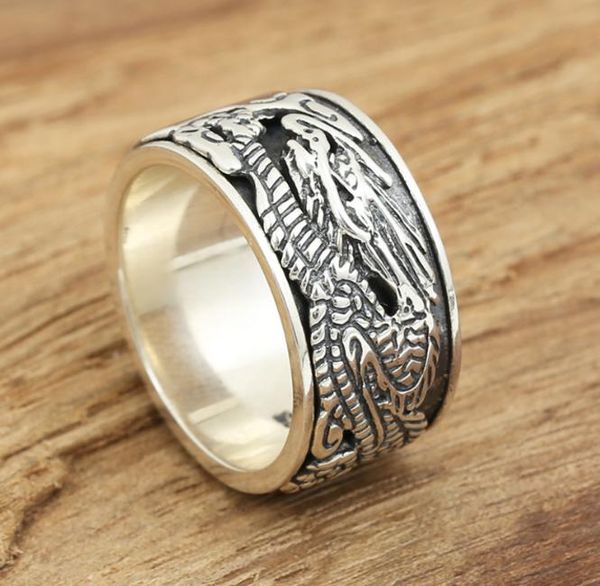 cluster rings 925 sterling silver mens biker rotate dragon ring jewelry size7-11 a3940, Golden;silver
cluster rings 925 sterling silver mens biker rotate dragon ring jewelry size7-11 a3940, Golden;silver