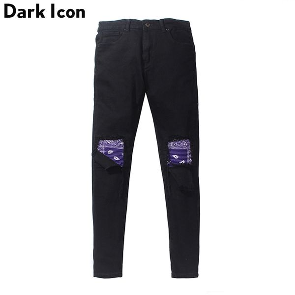 dark icon bandana patchwork ripped on knee men's jeans high street jeans men denim pants 210331, Blue
dark icon bandana patchwork ripped on knee men's jeans high street jeans men denim pants 210331, Blue