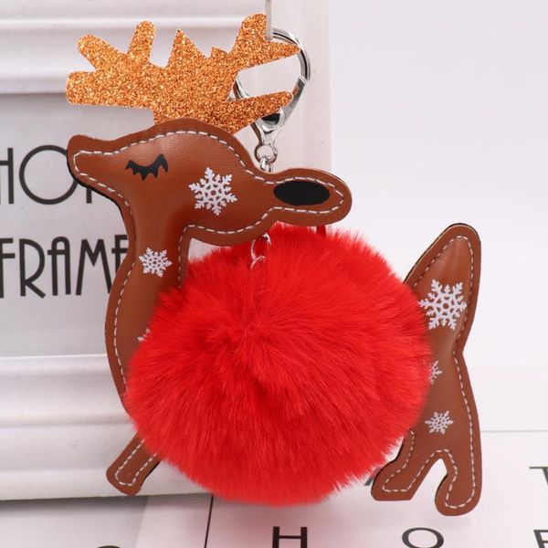 plush keychain keyring ball silver color colorful deer pu leather glitter key chain 15cm(5 7/8") x 12cm(4 6/8"), 1piece decorative 
plush keychain keyring ball silver color colorful deer pu leather glitter key chain 15cm(5 7/8") x 12cm(4 6/8"), 1piece decorative