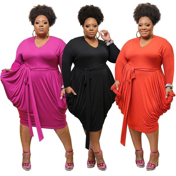 casual dresses autumn office lady long sleeve dress with belt high waist women elegant plus size clothing wholesale drop, Black;gray
casual dresses autumn office lady long sleeve dress with belt high waist women elegant plus size clothing wholesale drop, Black;gray
