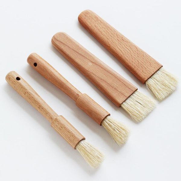 barbecue oil brush with bristle natural beech wood handle flat pastry bbq baking household kitchen roast basting cooking tool gge1981
barbecue oil brush with bristle natural beech wood handle flat pastry bbq baking household kitchen roast basting cooking tool gge1981