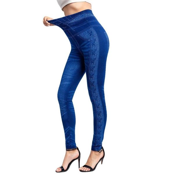 women's jeans jaycosin est fashion women stretch pants slim solid wet high waist trouser full length trousers 226, Blue
women's jeans jaycosin est fashion women stretch pants slim solid wet high waist trouser full length trousers 226, Blue