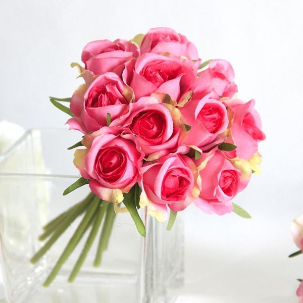 11head artificial rose flower decoration wall wedding bride holding bouquet pography prop home silk fake flowers roses decorative & wreaths
11head artificial rose flower decoration wall wedding bride holding bouquet pography prop home silk fake flowers roses decorative & wreaths