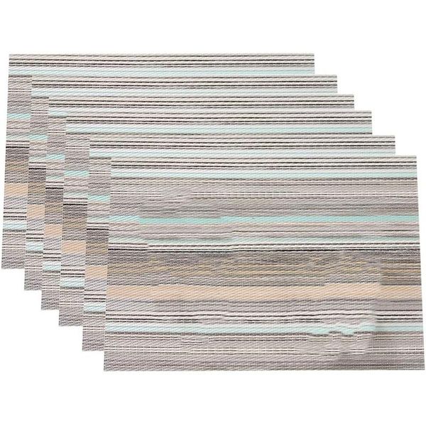 mats & pads place set of 6,heat insulation placemats,weave woven kitchen table mat for dining table-abux
mats & pads place set of 6,heat insulation placemats,weave woven kitchen table mat for dining table-abux