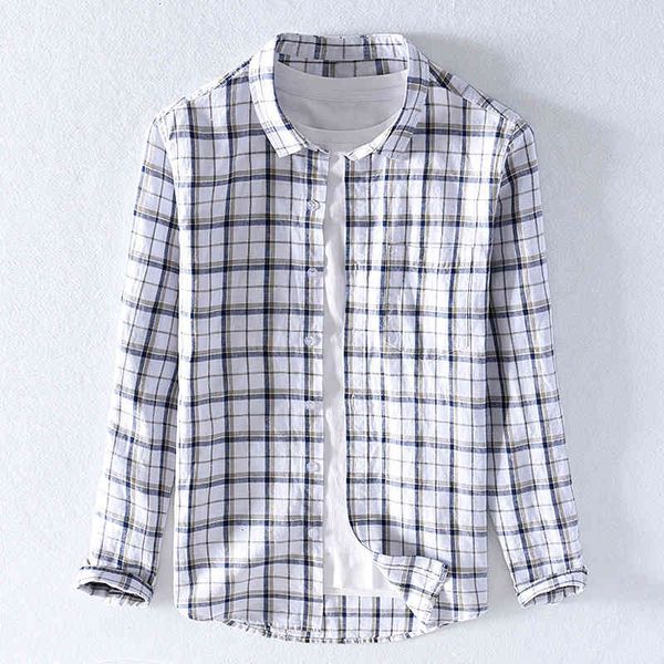 men's t-shirts arrival plaid linen and cotton gray mens brand fashion shirt for men casual shirts male overhemd bsr8, White;black
men's t-shirts arrival plaid linen and cotton gray mens brand fashion shirt for men casual shirts male overhemd bsr8, White;black