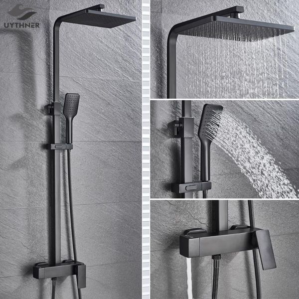 bathroom shower sets faucet chrome/black rain head bath wall mounted bathtub mixer tap set
bathroom shower sets faucet chrome/black rain head bath wall mounted bathtub mixer tap set