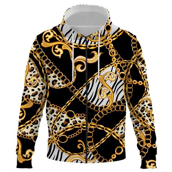 men's hoodies & sweatshirts 2021 autumn and women's children's casual zipper hoodie luxury 3d printing iron chain pullover co, Black
men's hoodies & sweatshirts 2021 autumn and women's children's casual zipper hoodie luxury 3d printing iron chain pullover co, Black