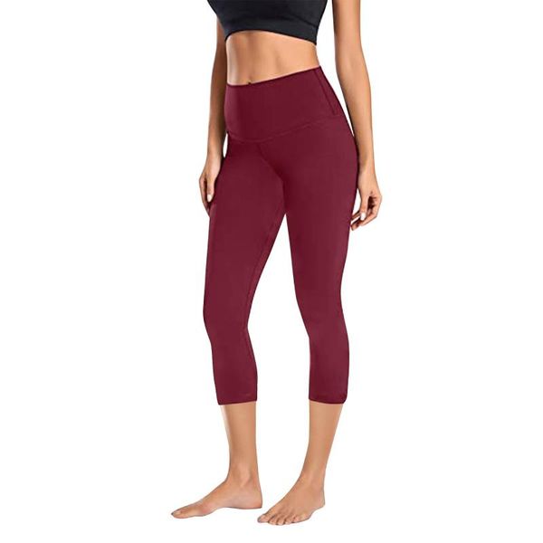 3/4 sport pants women calf-length quick-dry pant leggings stretch fitness running gym high waist leggins#0208 women's, Black 
3/4 sport pants women calf-length quick-dry pant leggings stretch fitness running gym high waist leggins#0208 women's, Black