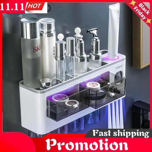 bathroom accessories toothbrush holder with cups automatic toothpaste squeezer for organizer storage rack bath accessory set
bathroom accessories toothbrush holder with cups automatic toothpaste squeezer for organizer storage rack bath accessory set