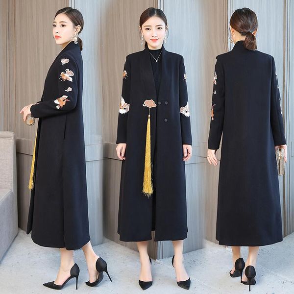 winter elegant wool blend women korean fashion black long coats vintage minimalist woolen overcoat camel oversize outwear women's & ble
winter elegant wool blend women korean fashion black long coats vintage minimalist woolen overcoat camel oversize outwear women's & ble