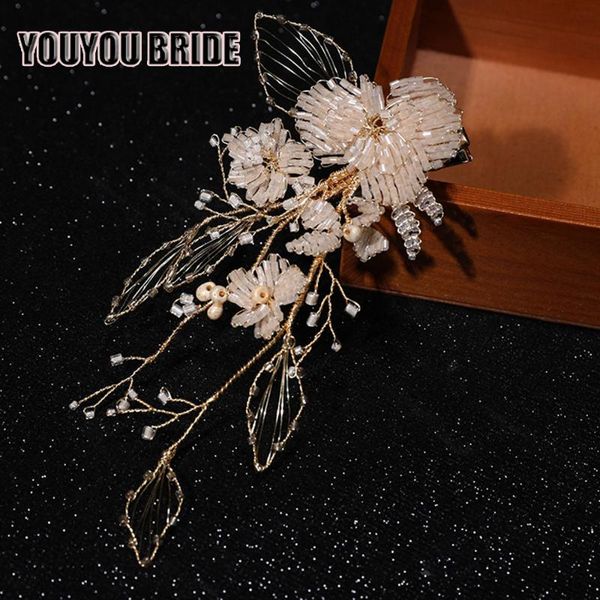 gold leaf bridal hair clip crystal tube beads women wedding prom piece accessories hand wired jewelry clips & barrettes, Golden;silver
gold leaf bridal hair clip crystal tube beads women wedding prom piece accessories hand wired jewelry clips & barrettes, Golden;silver