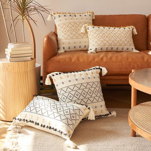 cushion/decorative pillow nordic ins style knitted cover embroidery geometric decorative pillows case tassel home el sofa car seat cushion
cushion/decorative pillow nordic ins style knitted cover embroidery geometric decorative pillows case tassel home el sofa car seat cushion