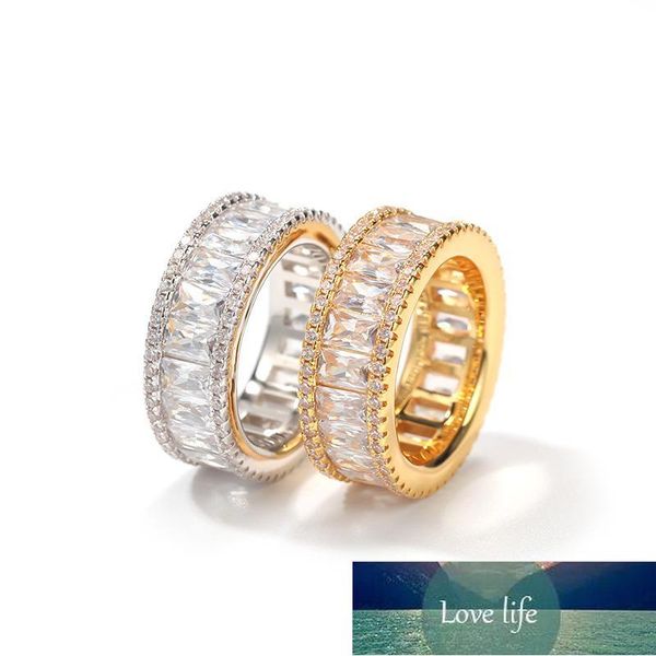 ice crystal zircon ring with side stones simple personalized hip-hop couple jewelry wedding social gathering gift, Silver
ice crystal zircon ring with side stones simple personalized hip-hop couple jewelry wedding social gathering gift, Silver