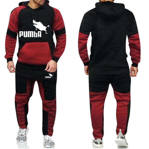 men's hoodies & sweatshirts men casual set hooded solid patchwork 2021 autumn sportswear hoodies+pants 2pcs sets hip hop street loose t, Black
men's hoodies & sweatshirts men casual set hooded solid patchwork 2021 autumn sportswear hoodies+pants 2pcs sets hip hop street loose t, Black