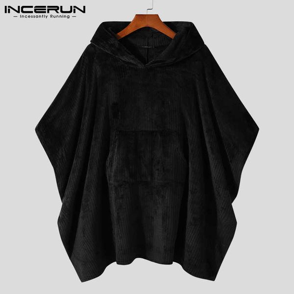 men's hooded sweatshirt, solid color, loose, irregular coat, polar pocket, casual, street wear, autumn 2021, Black
men's hooded sweatshirt, solid color, loose, irregular coat, polar pocket, casual, street wear, autumn 2021, Black