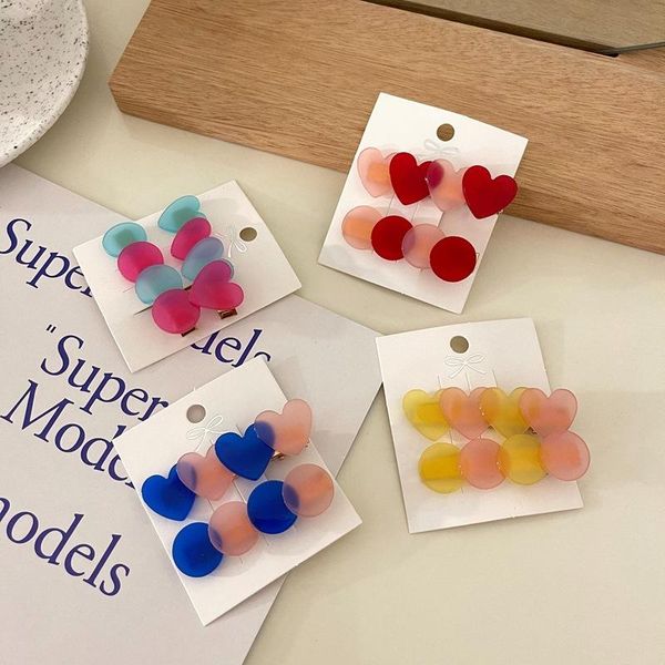 hair accessories summer girl heart contrast love hairpin combination sweet temperament bangs clip candy-colored, Slivery;white
hair accessories summer girl heart contrast love hairpin combination sweet temperament bangs clip candy-colored, Slivery;white