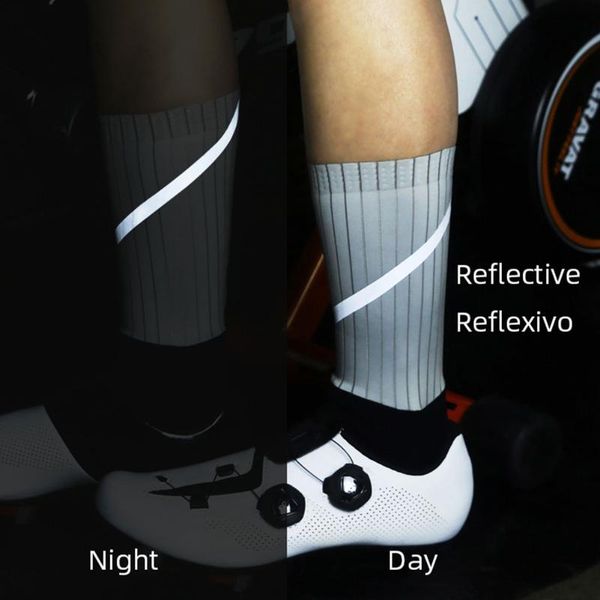 sports socks reflective cycling anti slip seamless bicycle breathable funtion fabric outdoor running sport, Black
sports socks reflective cycling anti slip seamless bicycle breathable funtion fabric outdoor running sport, Black