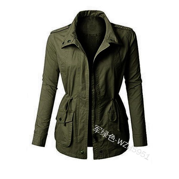wepbel drawstring long sleeve ladies jackets women jacket tether outdoor style solid color slim fit coats outwear plus size women's, Black;brown
wepbel drawstring long sleeve ladies jackets women jacket tether outdoor style solid color slim fit coats outwear plus size women's, Black;brown