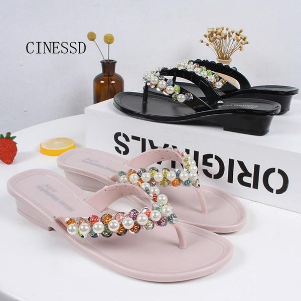 slippers 2021 summer fashion women slip resistant ladies shoes waterproof pearl womens low-heels flip flops slides, Black
slippers 2021 summer fashion women slip resistant ladies shoes waterproof pearl womens low-heels flip flops slides, Black