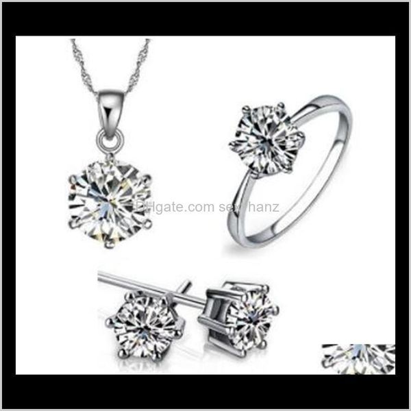 earrings & sets drop delivery 2021 bridesmaid set wedding gold like 925 sterling sier chains necklace pendant earring for women gemstone rin, Silver
earrings & sets drop delivery 2021 bridesmaid set wedding gold like 925 sterling sier chains necklace pendant earring for women gemstone rin, Silver