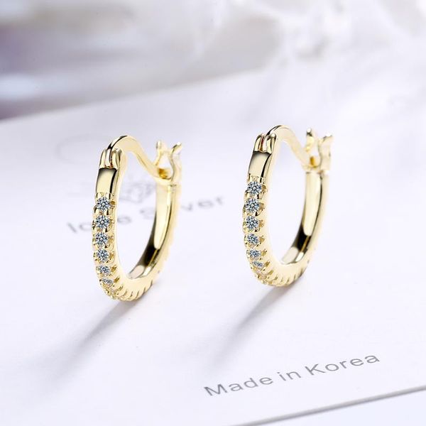hoop & huggie korean simple cubic zirconia gold color 925 sterling silver earrings for women cartilage jewelry gift, Golden;silver
hoop & huggie korean simple cubic zirconia gold color 925 sterling silver earrings for women cartilage jewelry gift, Golden;silver