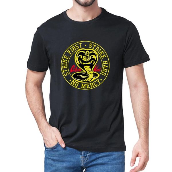 men's t-shirts 100% cotton snake kai ruthlessly struck the 80s karate children's film t-shirt men and women casual soft, White;black
men's t-shirts 100% cotton snake kai ruthlessly struck the 80s karate children's film t-shirt men and women casual soft, White;black