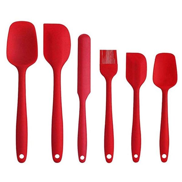 silicone spatula set cooking spoon ladle egg beaters kitchen tools non-stick baking pastry for cakes &
silicone spatula set cooking spoon ladle egg beaters kitchen tools non-stick baking pastry for cakes &