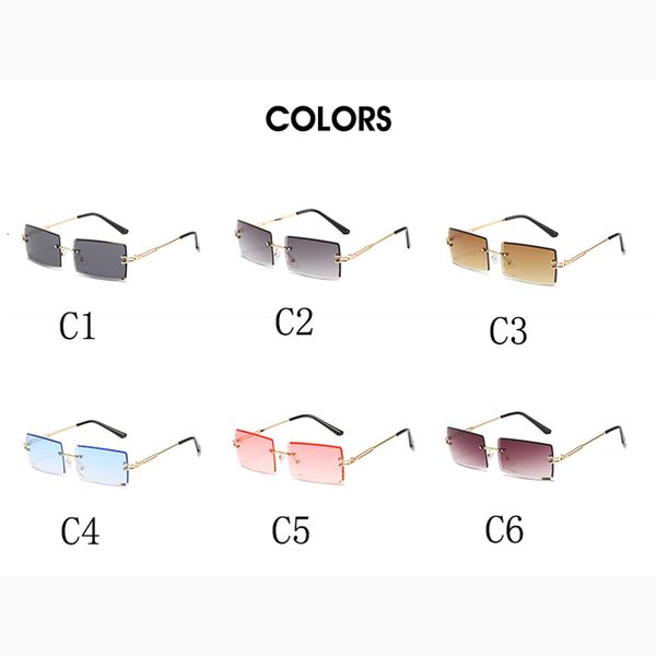 sunglasses 2021 retro women brand designer fashion rimless gradient sun glasses shades cutting lens ladies frameless eyeglasses a519, White;black
sunglasses 2021 retro women brand designer fashion rimless gradient sun glasses shades cutting lens ladies frameless eyeglasses a519, White;black
