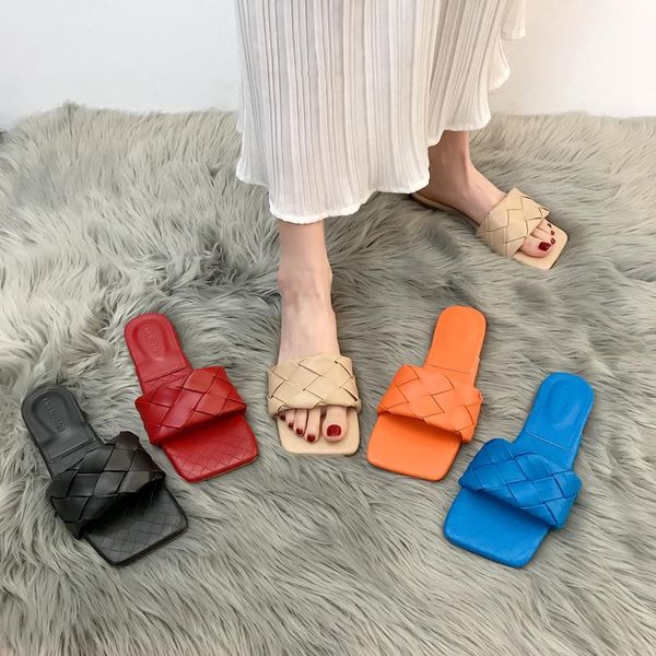 slippers lucyever 2021 fashion weaving summer women casual open toe flat sandals woman comfortable beach slides flip flops, Black
slippers lucyever 2021 fashion weaving summer women casual open toe flat sandals woman comfortable beach slides flip flops, Black