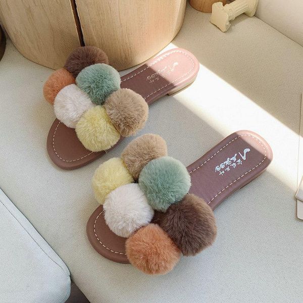 slippers b3 size 35-40 girls cute leisure street female patchwork shaggy slides woman flat heels shoes women summer dress shoe, Black
slippers b3 size 35-40 girls cute leisure street female patchwork shaggy slides woman flat heels shoes women summer dress shoe, Black