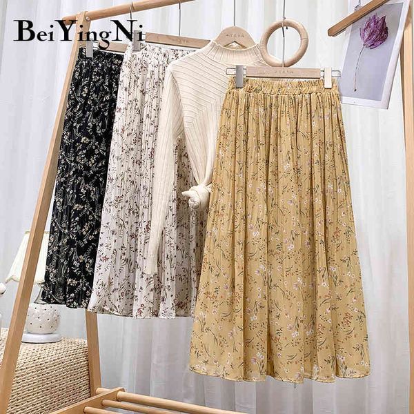 summer pleated skirts women chiffon floral polka dot printed high waist midi skirt vintage lining casual faldas 210427, Black
summer pleated skirts women chiffon floral polka dot printed high waist midi skirt vintage lining casual faldas 210427, Black