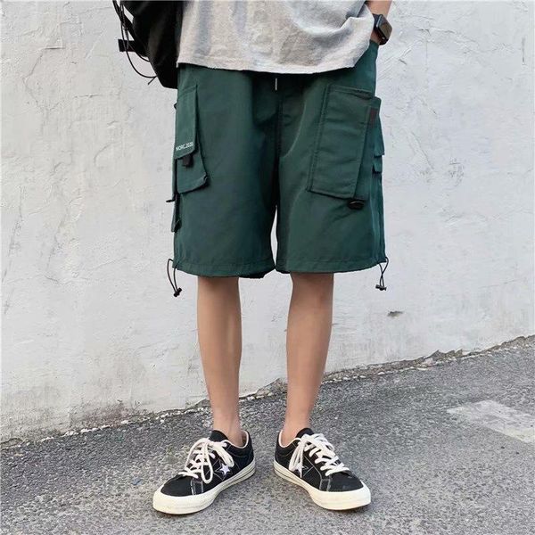 bxyichen original pants summer multi-pocket function wind tooling shorts black tide brand hip-hop loose casual five-point men's, White;black
bxyichen original pants summer multi-pocket function wind tooling shorts black tide brand hip-hop loose casual five-point men's, White;black