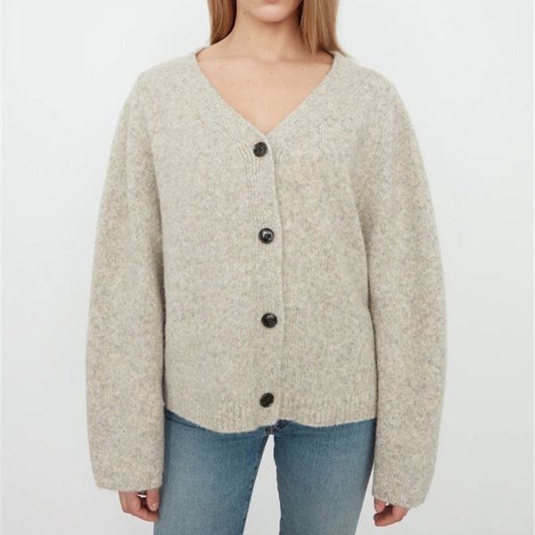 sweaters women v-neck sweater loose autumn winter single breasted ladies casual knit jumpers, White;black
sweaters women v-neck sweater loose autumn winter single breasted ladies casual knit jumpers, White;black