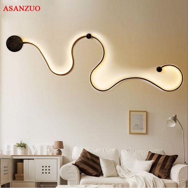 wall lamp modern led lamps black white creative light for bedroom bedside sconces decoration living room corridor
wall lamp modern led lamps black white creative light for bedroom bedside sconces decoration living room corridor