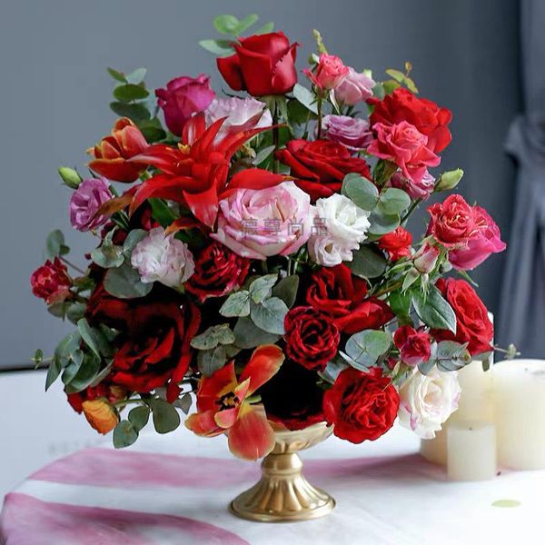 european style retro iron flower arrangement vase metal flowerpot furniture el table decoration vases
european style retro iron flower arrangement vase metal flowerpot furniture el table decoration vases
