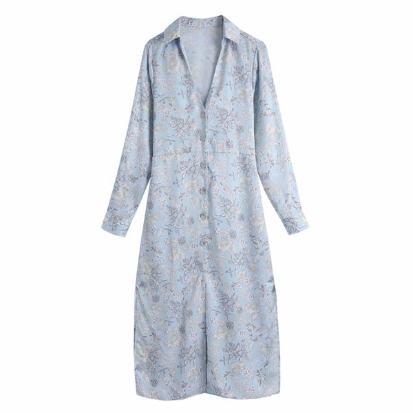 women floral print sashes midi shirt dress female long sleeve clothes casual lady loose vestido d7559 210430, Black;gray
women floral print sashes midi shirt dress female long sleeve clothes casual lady loose vestido d7559 210430, Black;gray